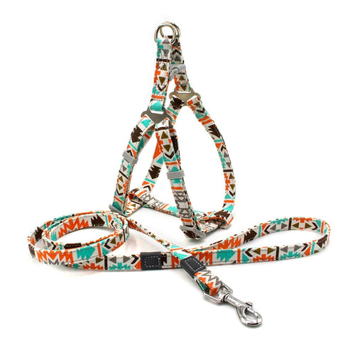 Dog Harness Set with 1.2m Leash