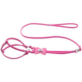 Dog Harness PU Leather Pet and Leash