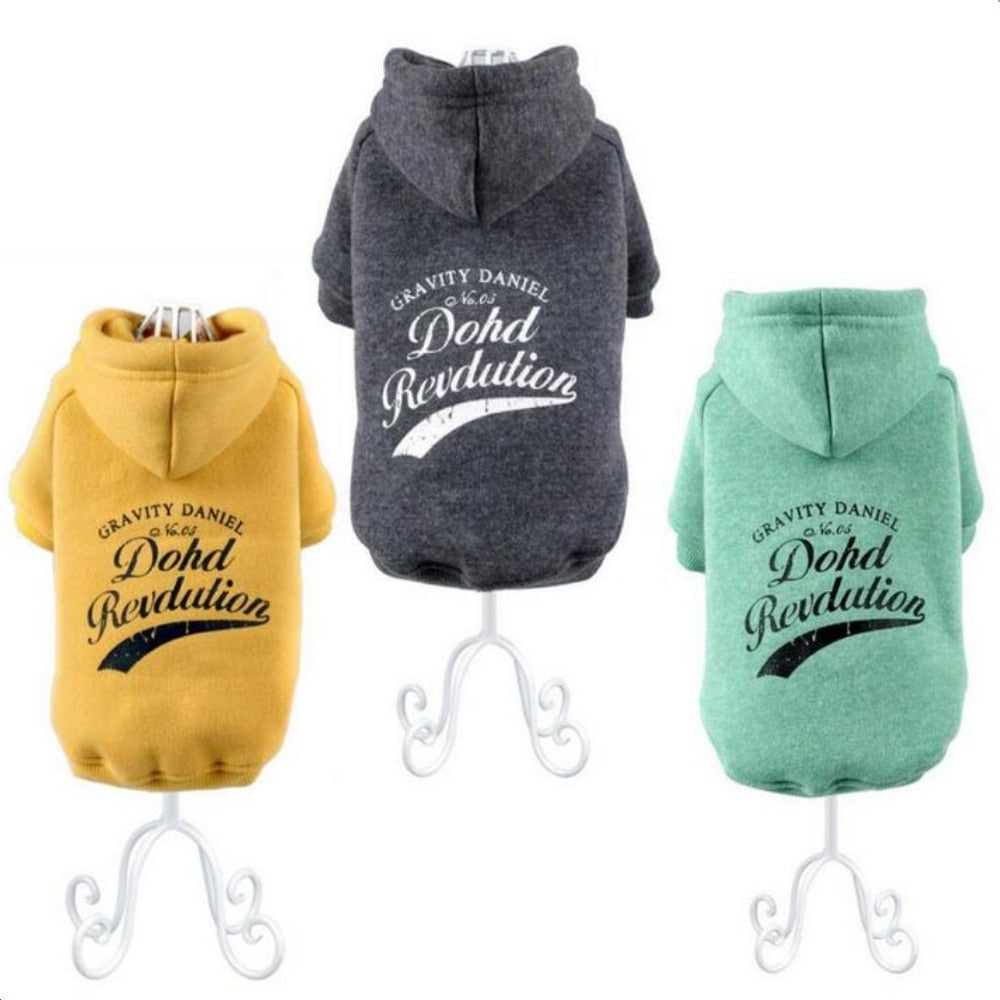 NEW Pet Clothes Dog Hoodies Spring Autumn Leisure Dog Sweatshirts For Small Cat  Large Dogs XS to XXXL