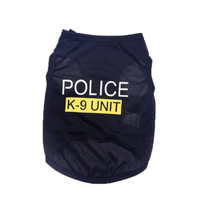 POLICE Dog Clothes