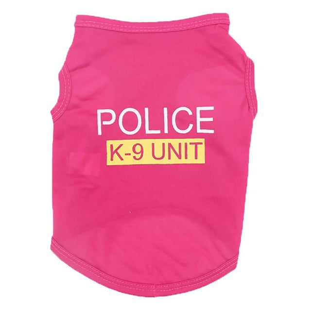 POLICE Dog Clothes