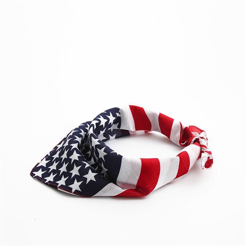 American Flag Dog Bandana