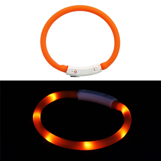 Rechargeable Flashing Night Collars