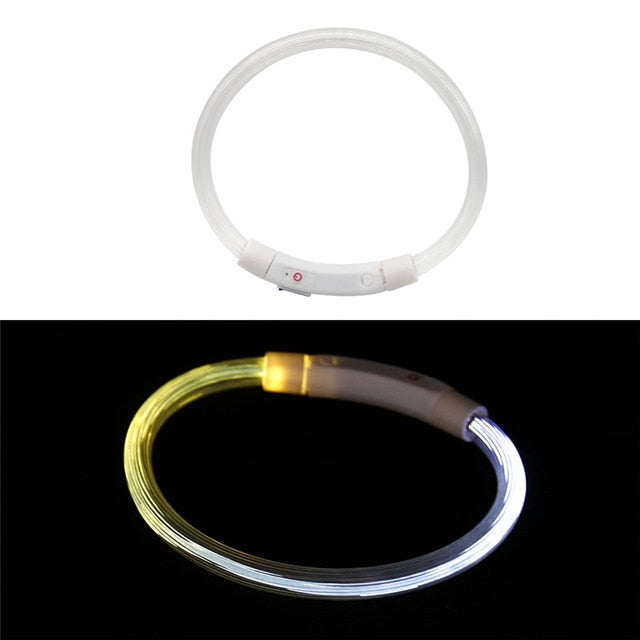 Rechargeable Flashing Night Collars