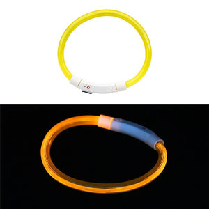 Rechargeable Flashing Night Collars