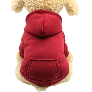 Hoodie Coat Soft Fleece Warm Puppy Clothes Dog Sweatshirt Winter Dog Clothes For Small Dogs Pet Shop Hot Sale New