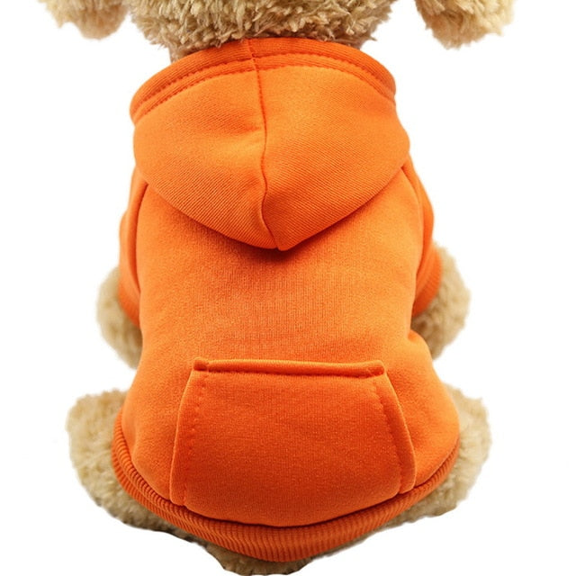 Hoodie Coat Soft Fleece Warm Puppy Clothes Dog Sweatshirt Winter Dog Clothes For Small Dogs Pet Shop Hot Sale New