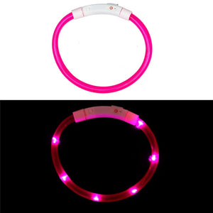 Rechargeable Flashing Night Collars